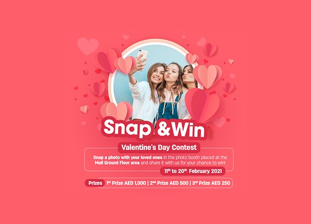 Snap And Win- Valentines Day Contest
