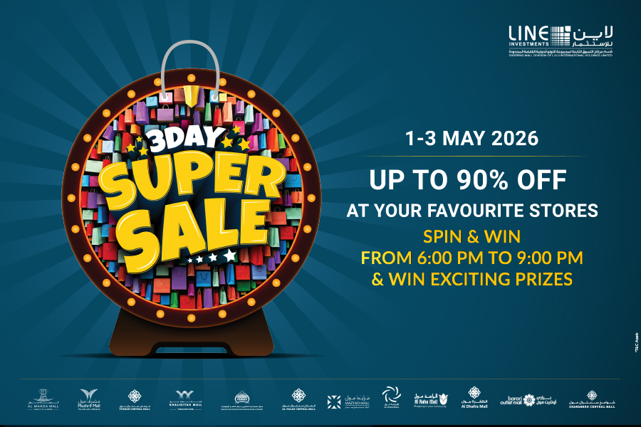3 Day Super Sale
